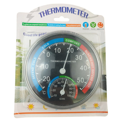 5 inches Round Thermometer Hygrometer Indoor Outdoor Temperature Meter Gauge