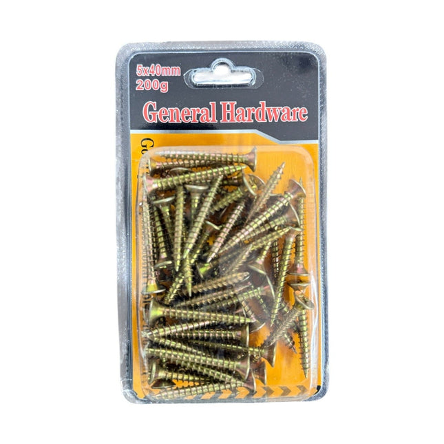 5 x 40mm Screws