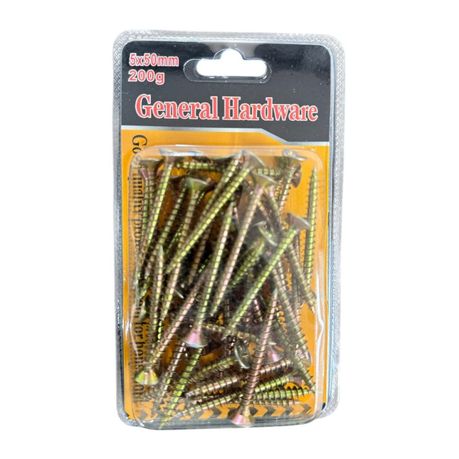 5 x 50mm Screws