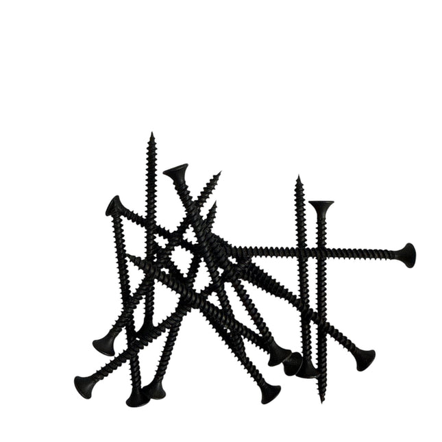 500g Drywall Screw Fine Tread Black Phos M4.0x65mm