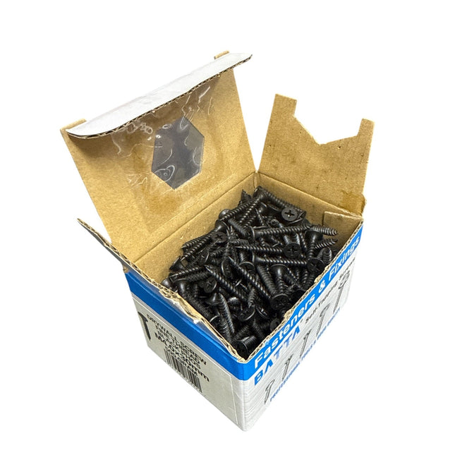 500gr Brywall Screw Fine Thread Black Phos 4x30mm