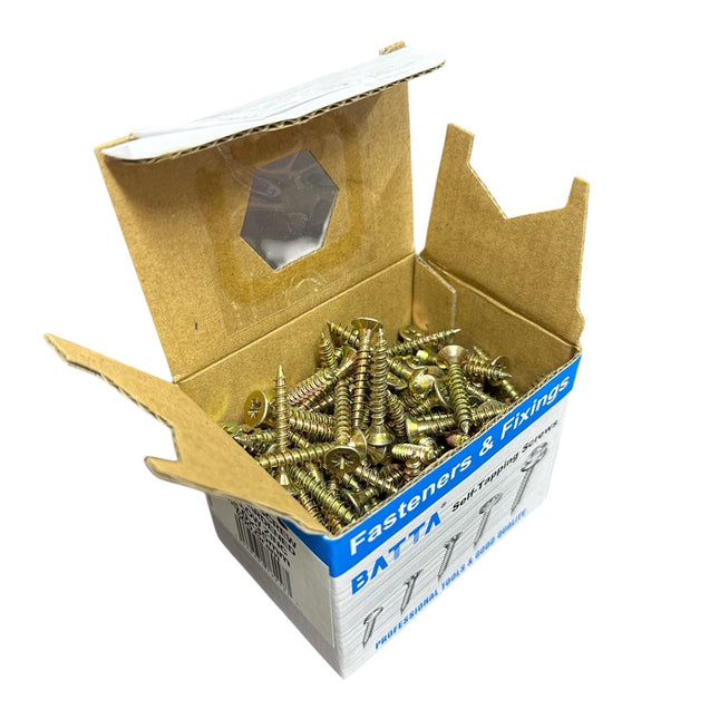 500gr Chipborad Screw Hardened Yellow Zinc 5x50mm