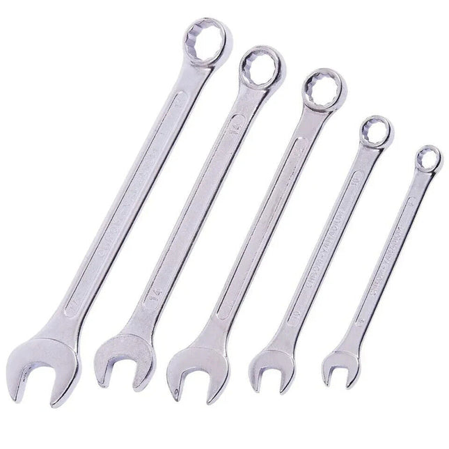 5PC COMB SPANNER SET MM CARD