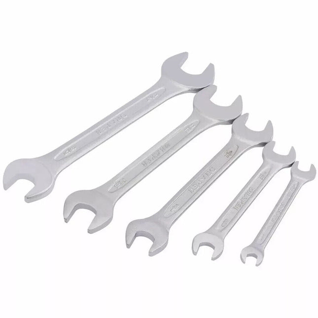 5PC OE SPANNER SET MM CARD 8-17mm