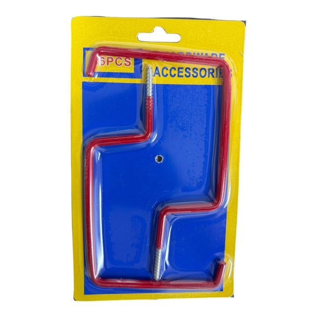 6-Piece Set of Screw-in Hooks