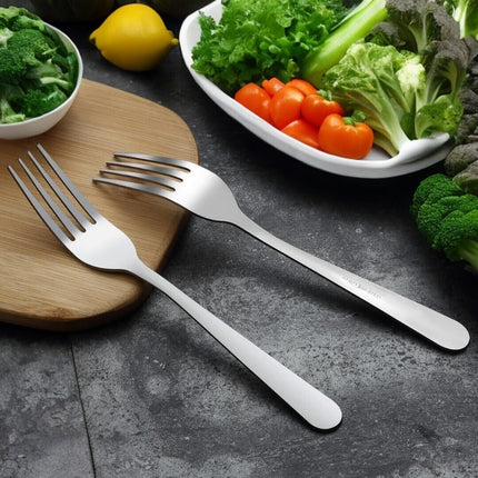6 pcs Stainless Steel Forks Dinner Forks Lightweight