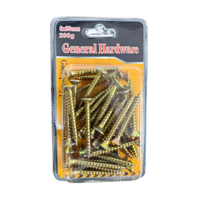 6 x 50mm Screws
