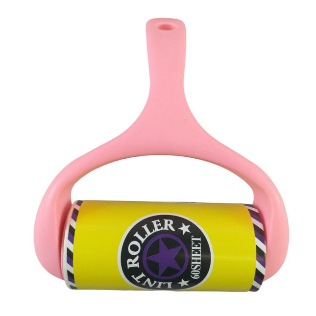 60 Sheets Lint Remover Roller Dust Fluff Pet Hair Clothes Refill Sticky Brush