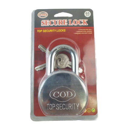 65mm Padlock Waterproof Padlocks with 3 Keys