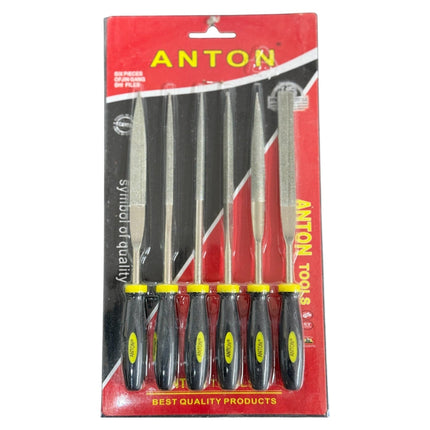 6pcs Diamond File and Rasps Set