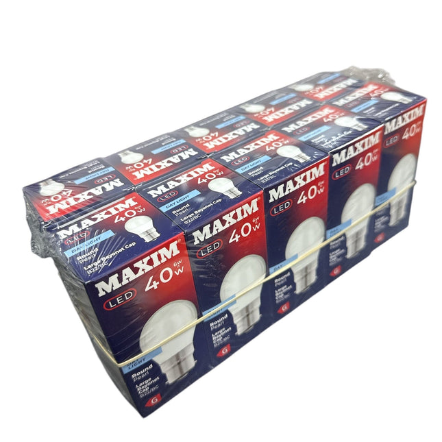 6w=40w Maxim Led Day Light Bulb Candle 1pc