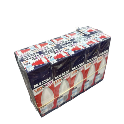 6w=40w Maxim Led Day Light Bulb Candle 1pc