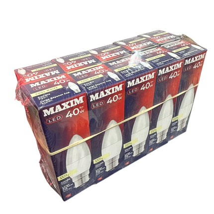 6w=40w Maxim Led Day Light Bulb Candle 1pc