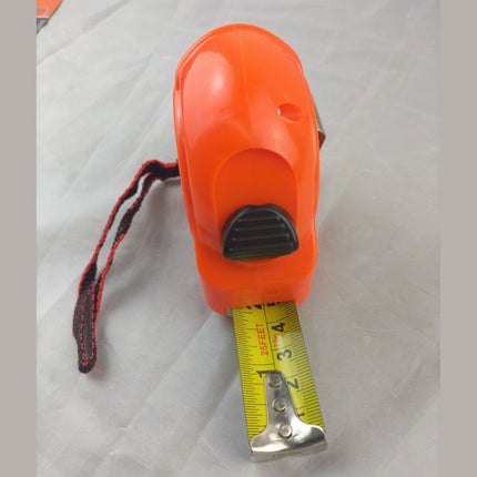 7.5m / 25ft Retractable Metal Tape Measure Measuring Metric Imperial Non-Slip