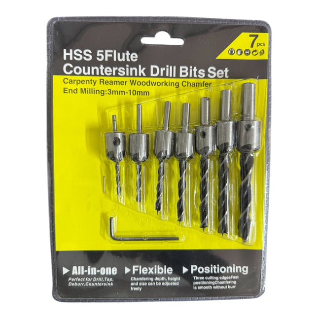 7pcs Drill Bits Set 3mm-10mm