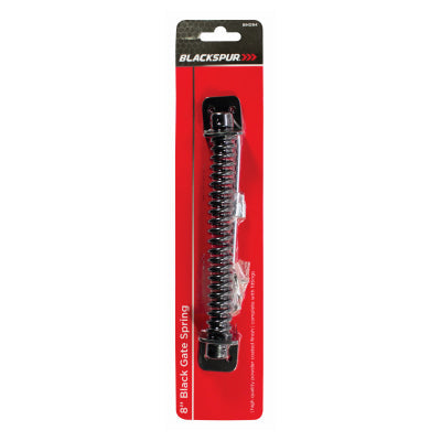 8" GATE SPRING - BLACK