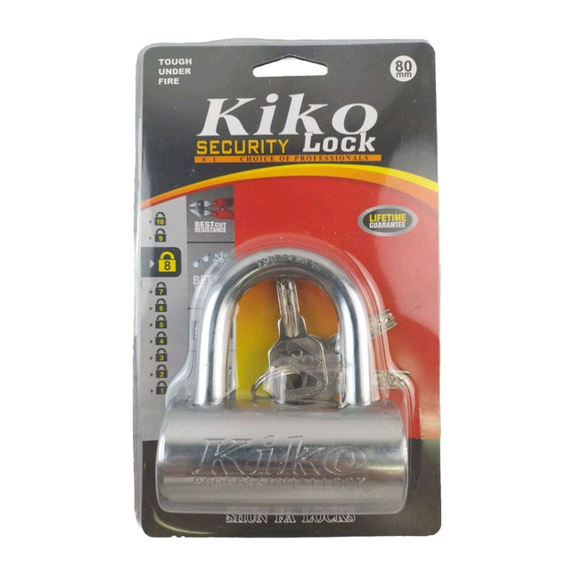 80mm Padlock Heavy Duty Padlocks with 3 Keys High Security Cylinder Lock