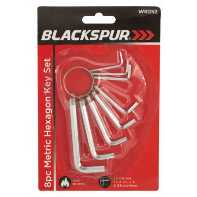 8PC HEXAGON KEY WRENCHES / HEX KEY SET