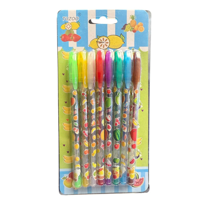8Pcs Colored Pens