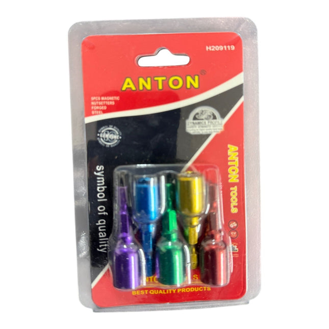 8mm 5 PCS Magnetic Nutsetter Set