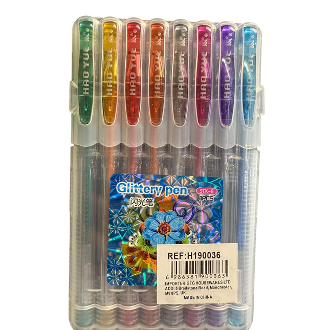 8pcs Glittery Pen