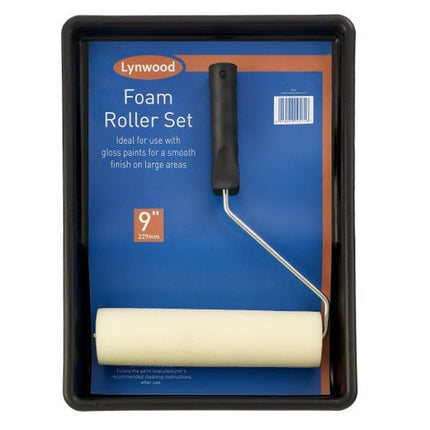 9" FOAM ROLLER SET PAINT ROLLER
