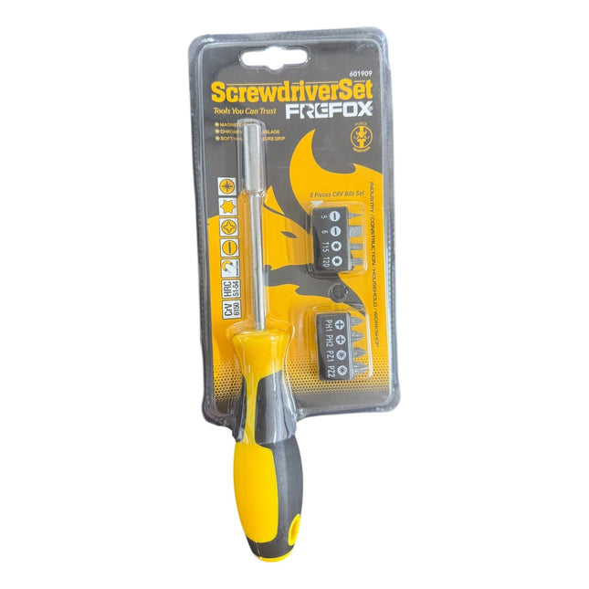 9 Piece CRV Bit Set IN Screwdriver Bits