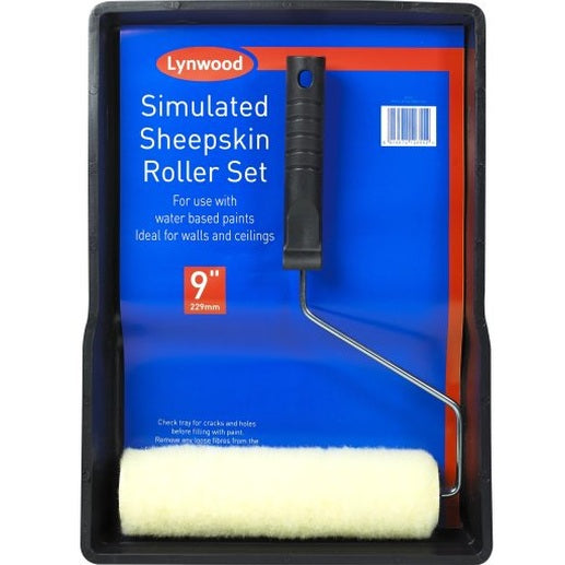 9" SIMULATED SHEEPSKIN SET