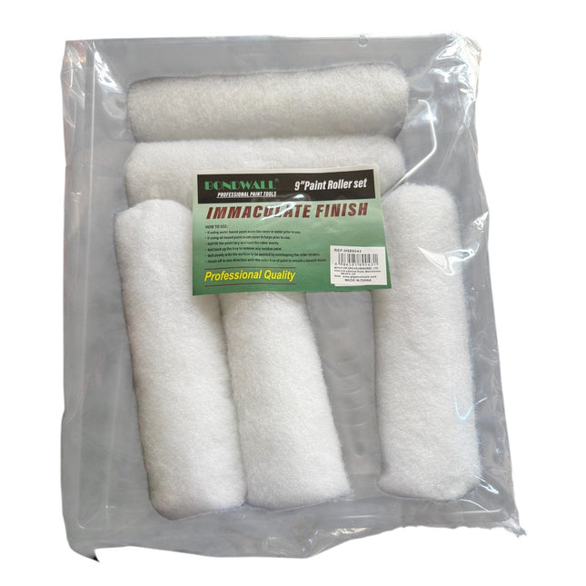 9INCH PAINT ROLLER SET IMMACULATE