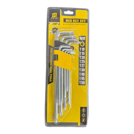 9pc Hex Key Set