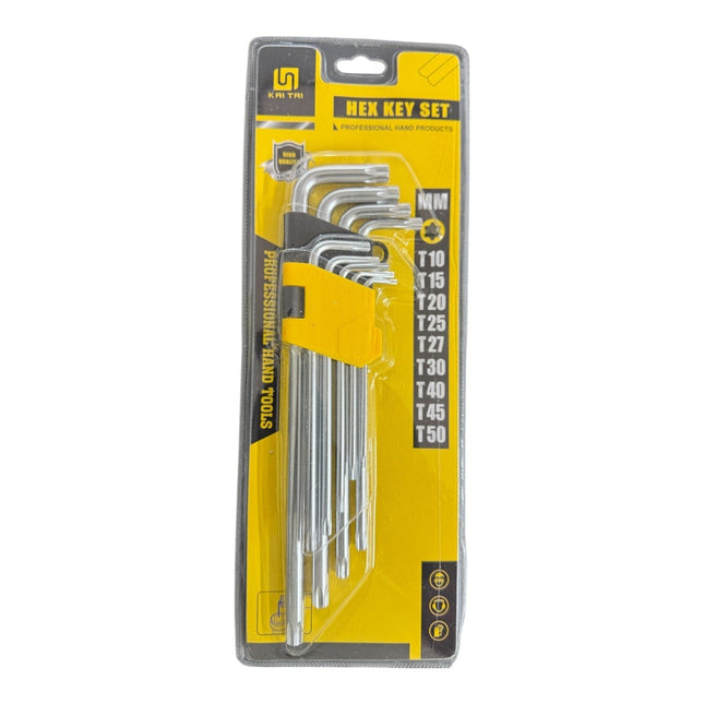 9pc Hex Key Set