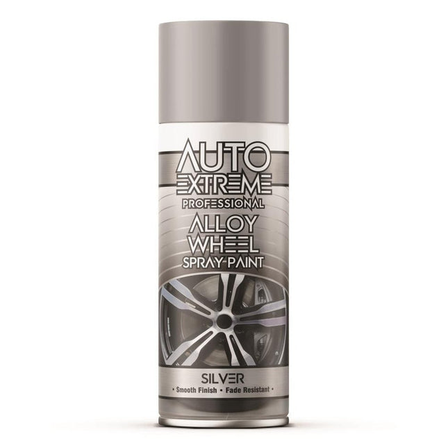 AX ALLOY WHEEL SPRAY PAINT SILVER 400ML