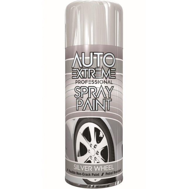 AX PRO SPRAY PAINT SILVER WHEEL 400ML