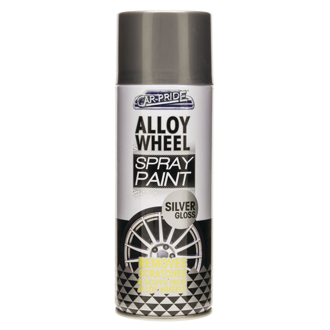Alloy Wheel Spray Silver Gloss 400ml