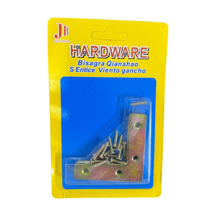 Angle brackets and screws