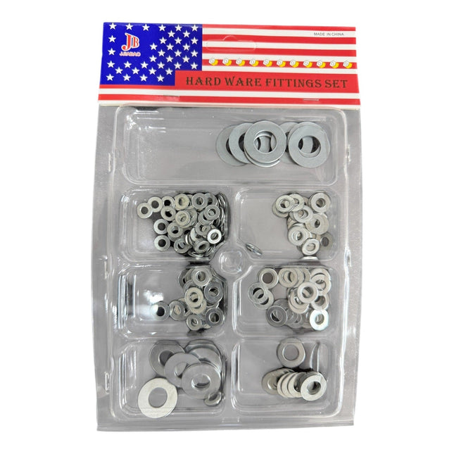 Assorted Metal Flat Washer Kit
