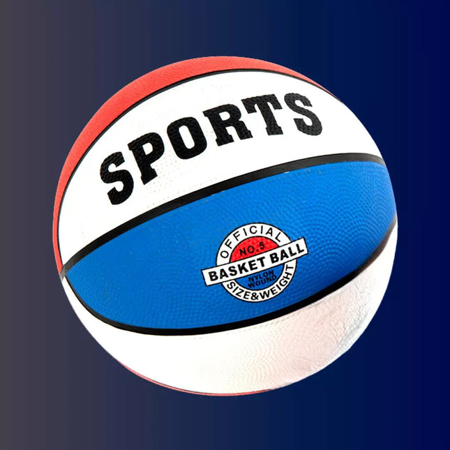 BASKETBALL SIZE 3 INDOOR OUTDOOR SPORT GAME JUNIOR KIDS ADULT BOYS GIRLS Blue
