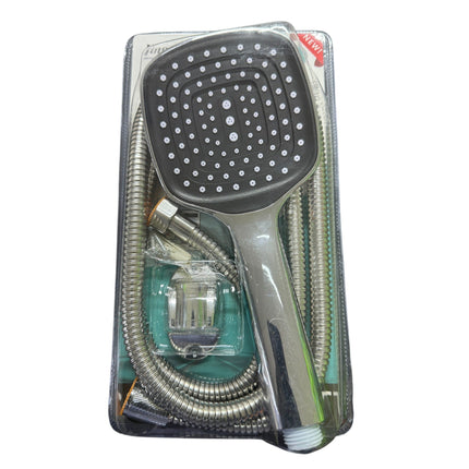 Bath 3in1 Black Shower Head, with Shower Hose 1.5 m, with Holder