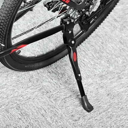 Bike Kickstand Adjustable Stable MTB Folding Aluminium Alloy Stand