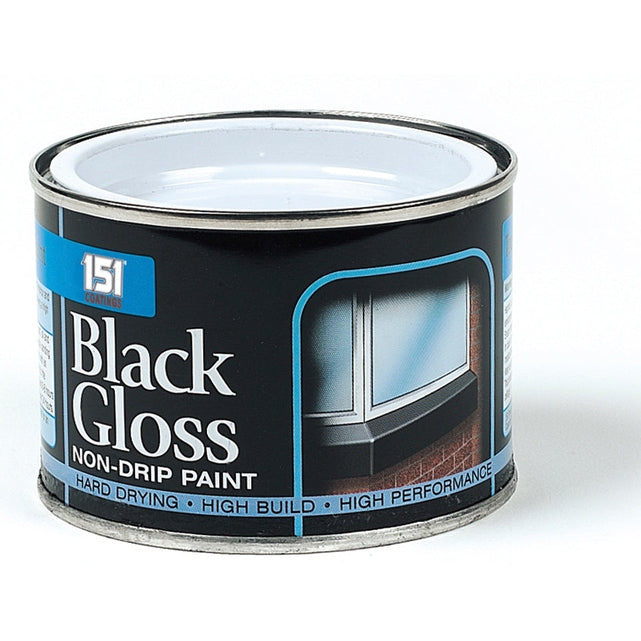 Black Gloss Non-drip Paint 180ml