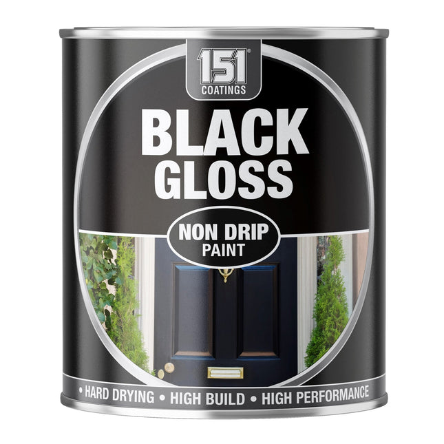 Black Gloss Non-drip Paint 300ml