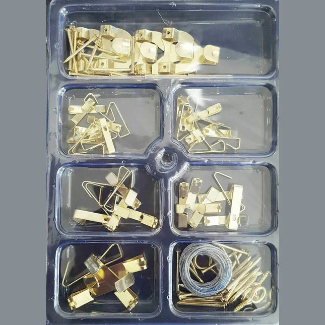 Brass Picture Hooks Wall Pins/Wire Photo