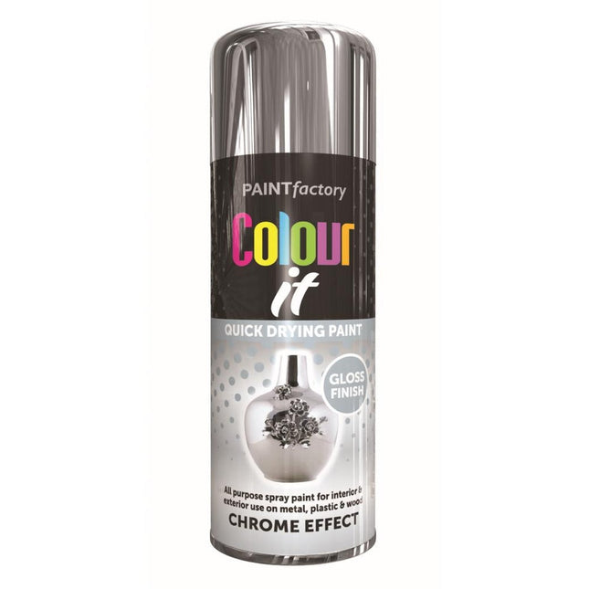 COLOUR IT SPRAY GLOSS CHROME EFFECT 400ML