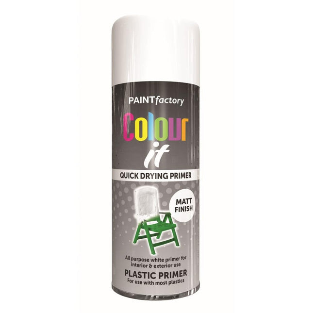 COLOUR IT SPRAY PLASTIC PRIMER 400ML
