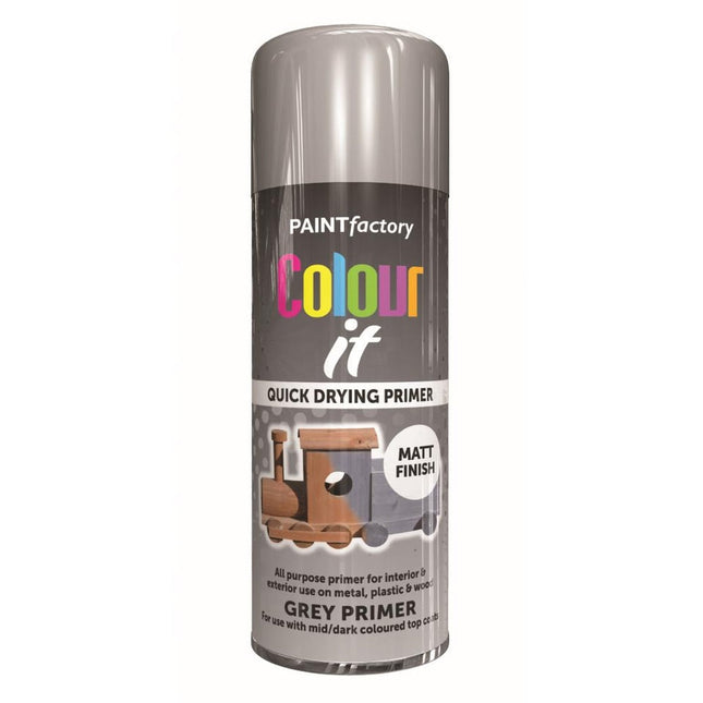 COLOUR IT SPRAY PRIMER MATT GREY 250ML