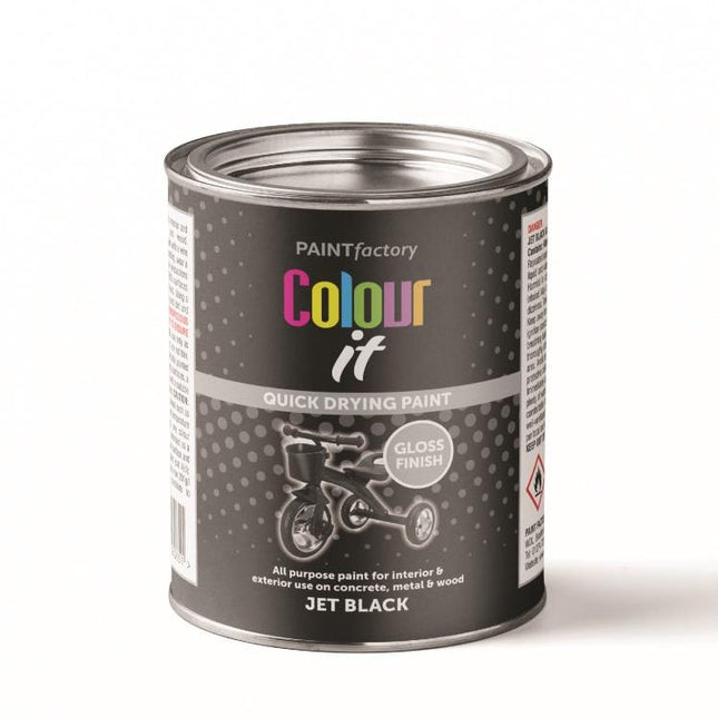 COLOUR IT TIN GLOSS BLACK 300ML