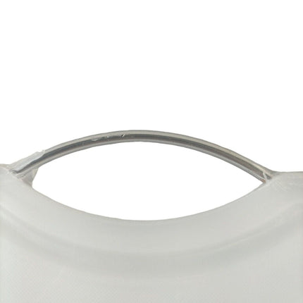 Chopping Board White Plastic 33x21x1cm
