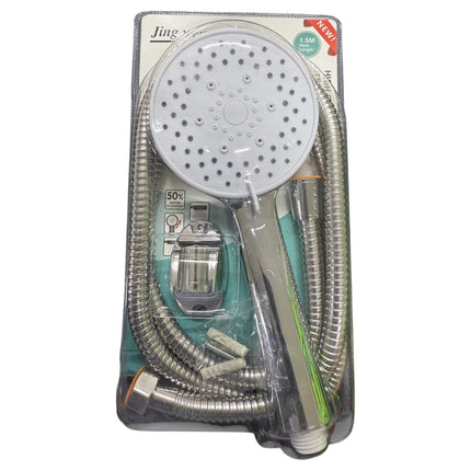 Compact Handheld Shower with 1.5 Meter shower Hose with Holder