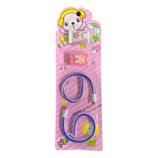 Cute Design School Stationery Item Flexible Pencil with Eraser