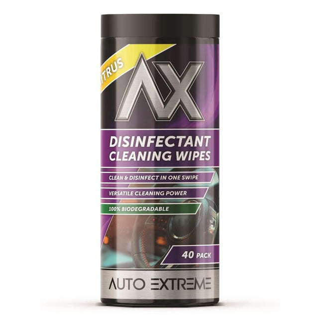 DISINFECTANT CLEANING WIPES 40PK